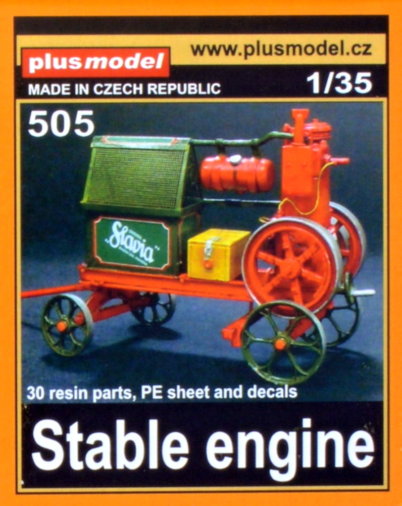 1/35 Stable engine (30 resin parts, PE & decal)