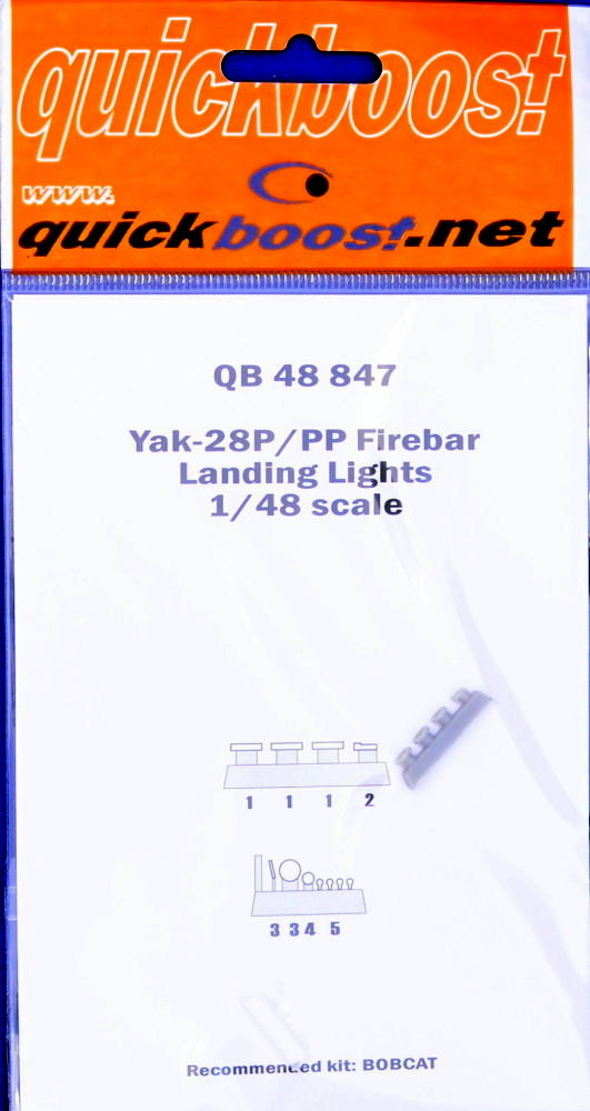 1/48 Yak-28P/PP Firebar landing lights (BOBCAT)