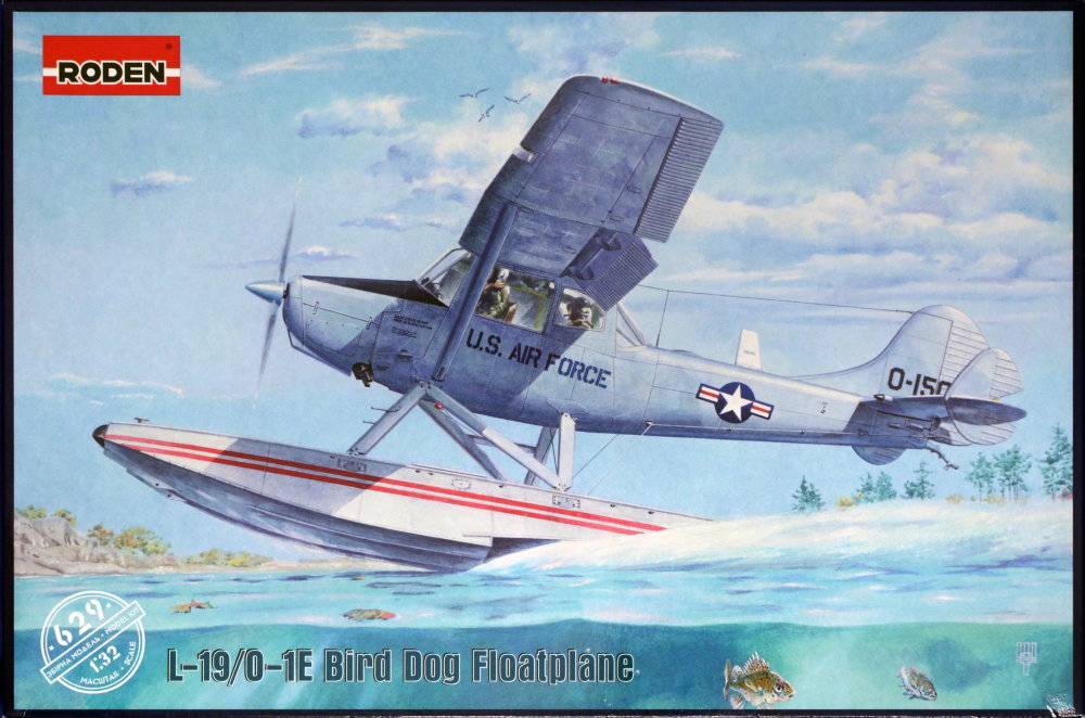 1/32 L-19/O-1 Bird Dog Floatplane (USAF, mid 60's)