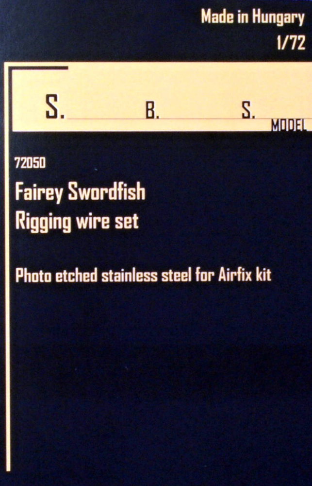 1/72 Fairey Swordfish Rigging wire set (AIRFIX)