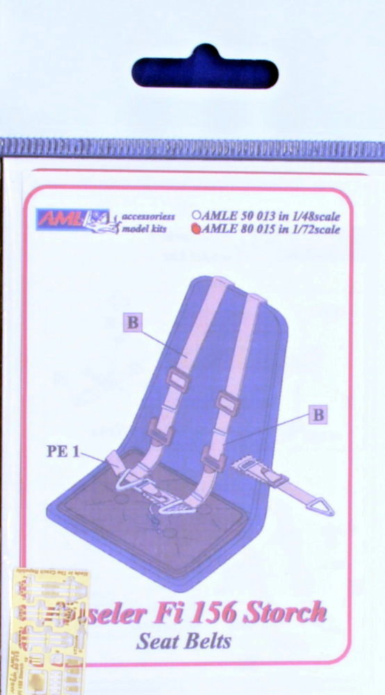 1/72 Seatbelts Fiesler Fi 156 Storch (PE set)