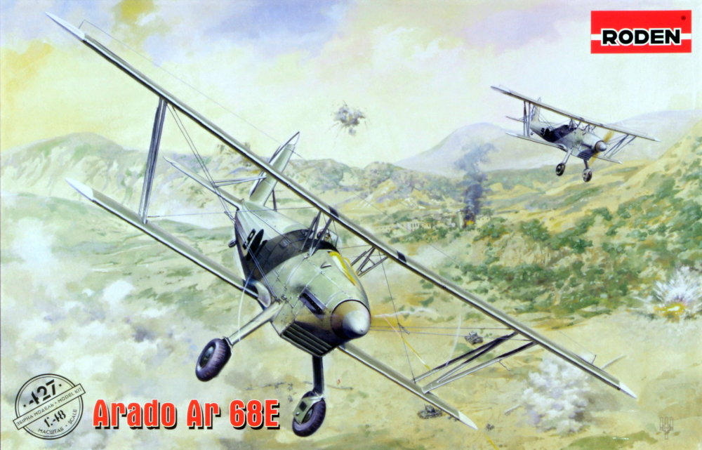 1/48 Arado Ar-68E (3x Legion Condor, 1x Luftwaffe)