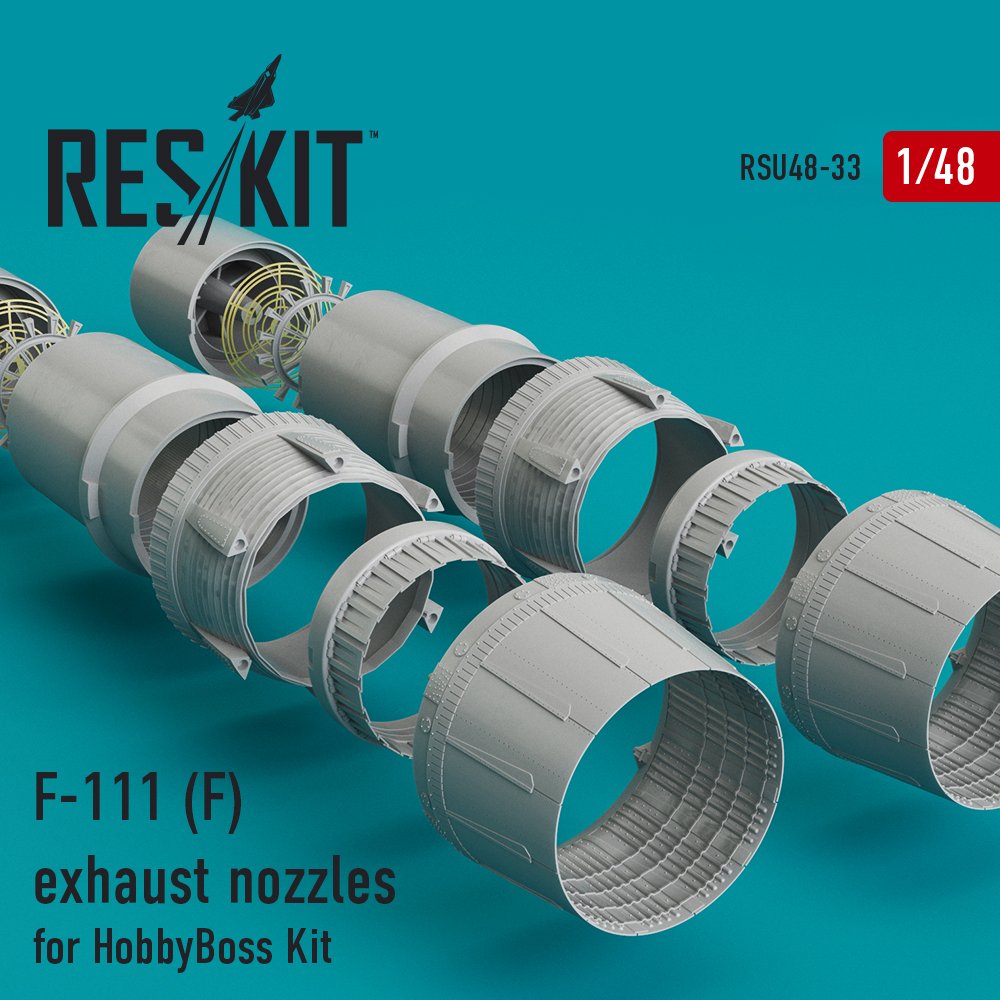 1/48 F-111 (F) exhaust nozzles (HOBBYB)