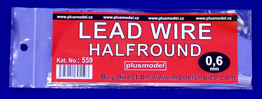 Lead wire HALFROUND 0,6 mm