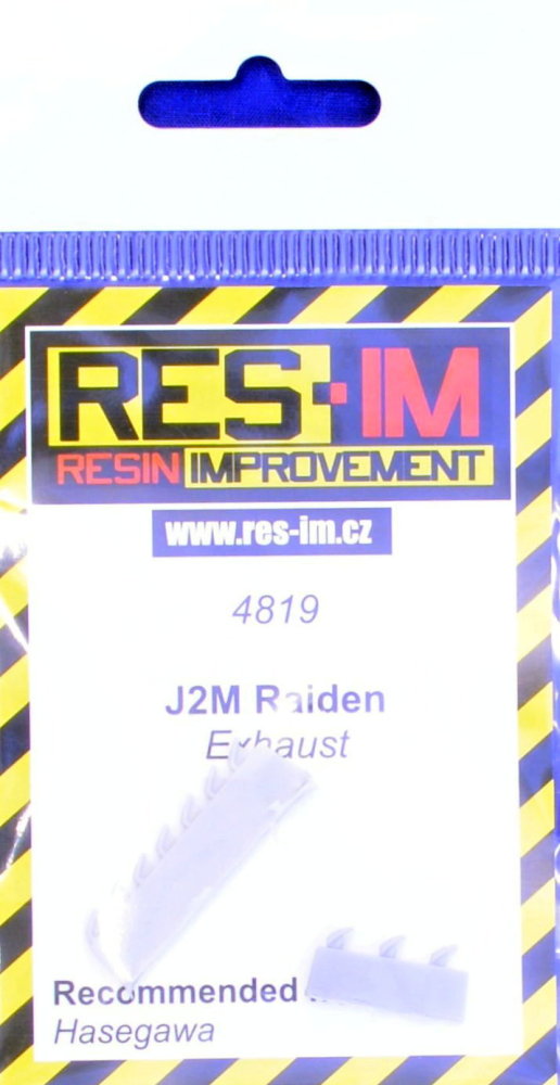 1/48 Mitsubishi J2M Raiden exhaust (HAS)