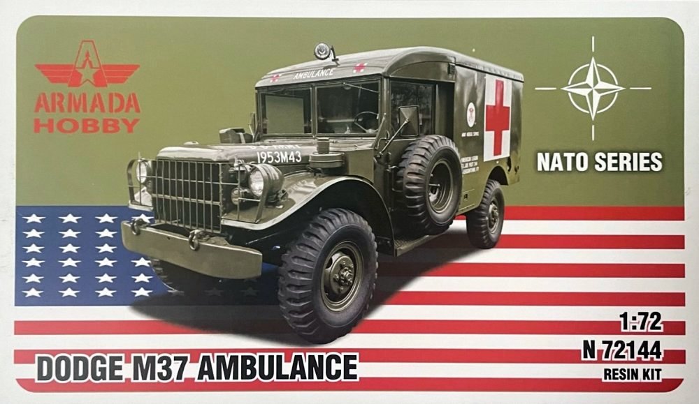 1/72 DODGE M37 Ambulance (resin kit)