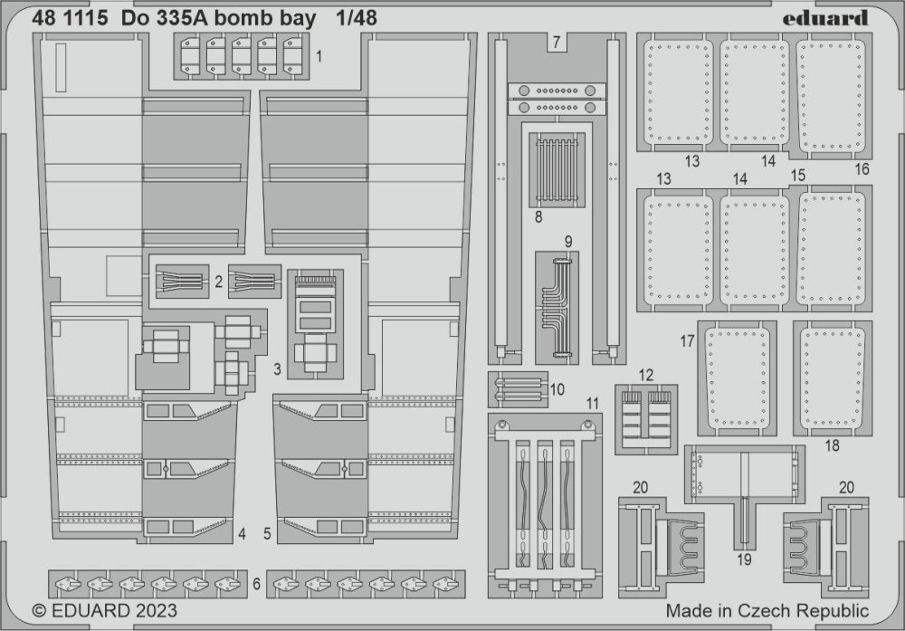 SET Do 335A bomb bay (TAM)