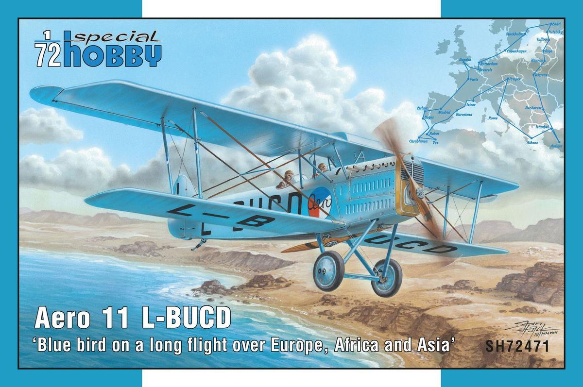 1/72 Aero Ab-11 L-BUCD 'Blue Bird'