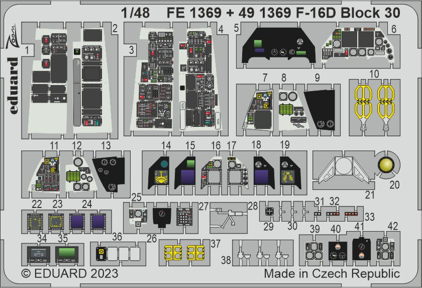 1/48 F-16D Block 30 (KIN)