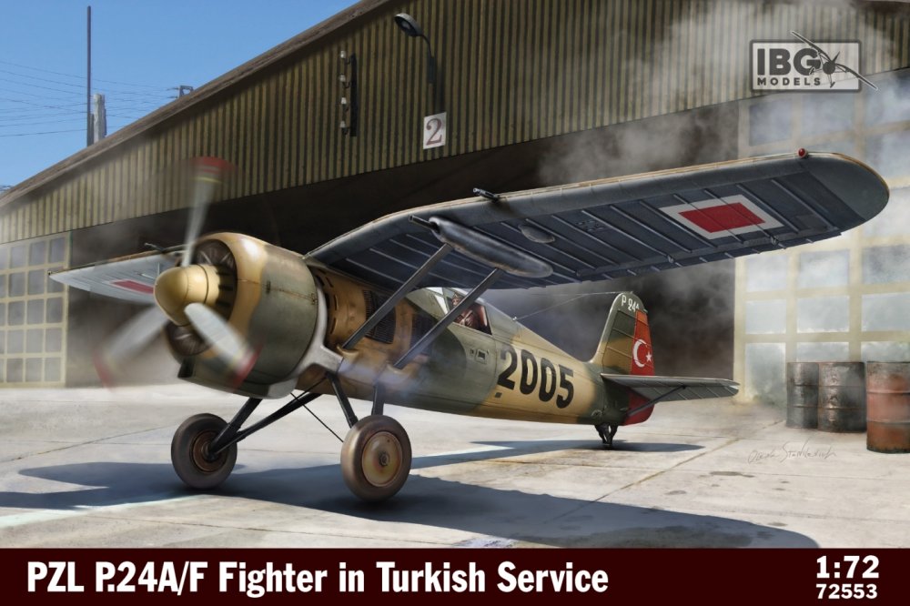 1/72 PZL P.24A/F Fighter in Turkish Service