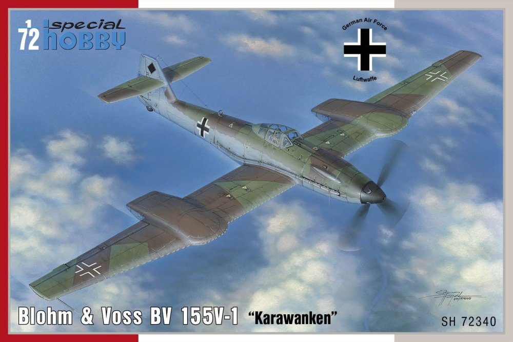1/72 Blohm&Voss BV 155V-1 'Karawanken' (re-issue)