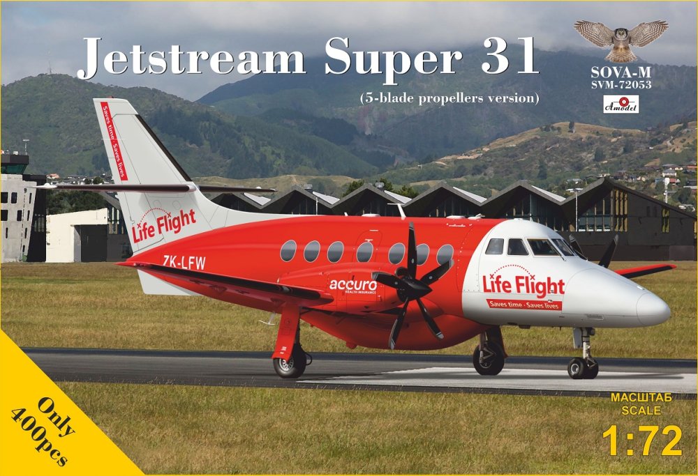 1/72 Jetstream Super 31 5-/4-blade prop. (2x camo)
