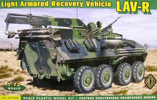 MODELIMEX Online Shop | 1/72 LAV-R Light Armored Recovery Vehicle ...