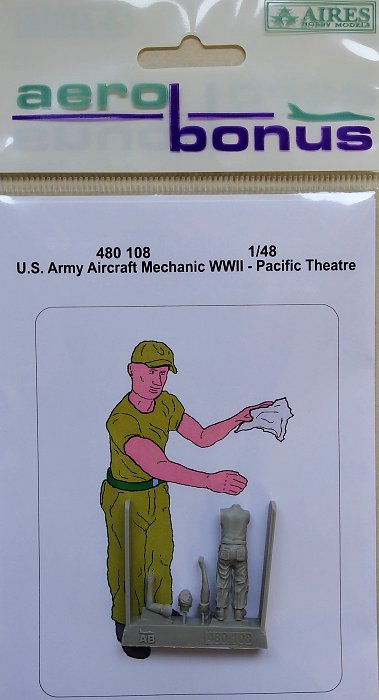 1/48 US Army aircr.mechanic WWII Pacific theatre 2