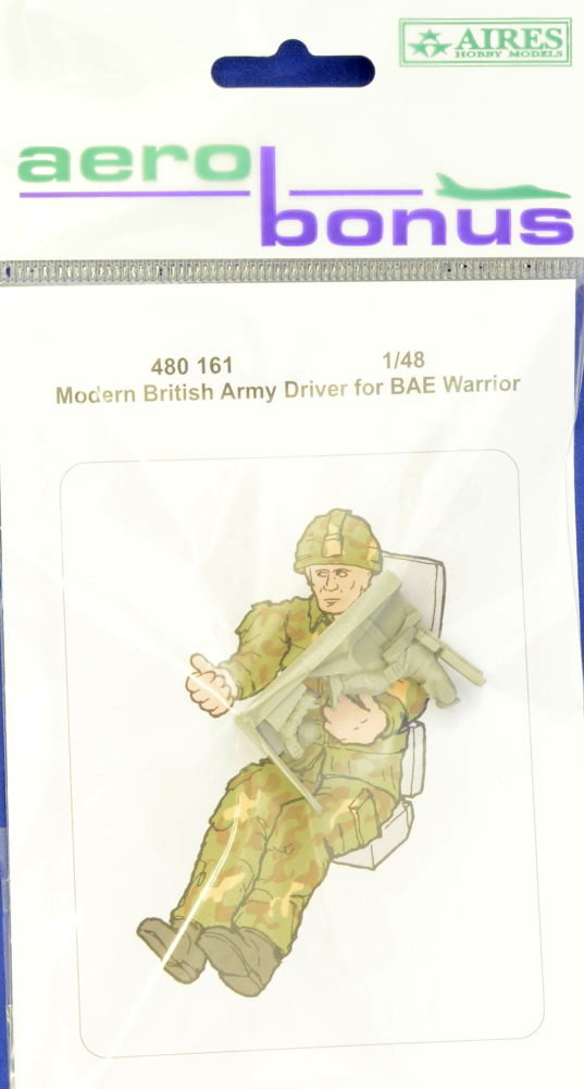 1/48 Modern British Army Driver for BAE Warrior
