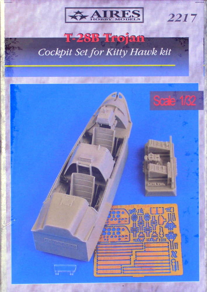 1/32 T-28B Trojan cockpit set (KITTYH)