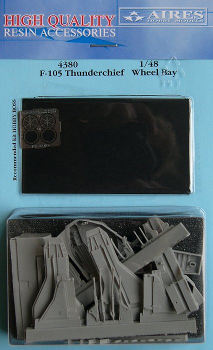 1/48 F-105D Thunderchief wheel bay (HOBBYB)