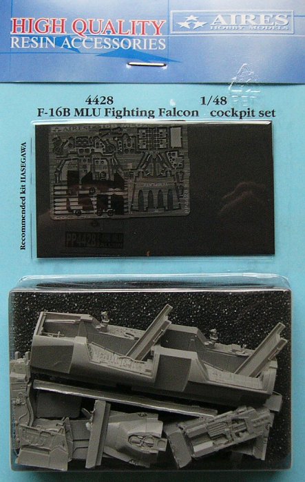 1/48 F-16B MLU Fighting Falcon cockpit set  (HAS)