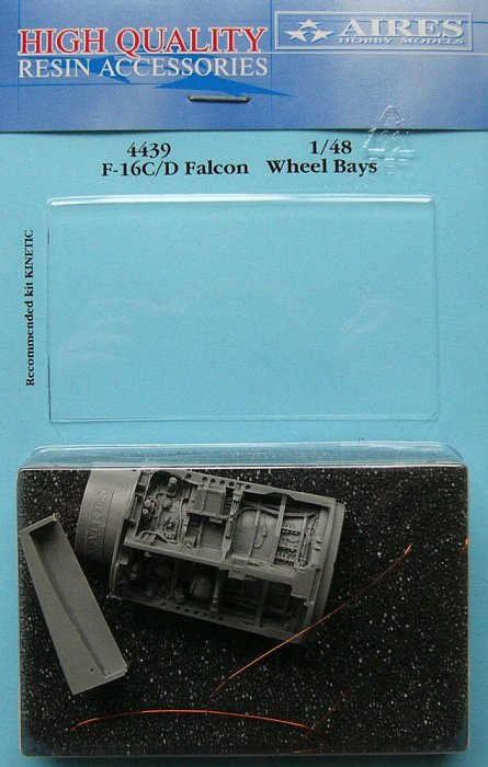 1/48 F-16C/D Falcon wheel bays (KIN)