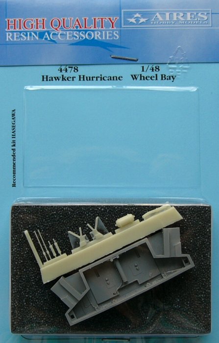 1/48 Hawker Hurricane wheel bay (HAS)