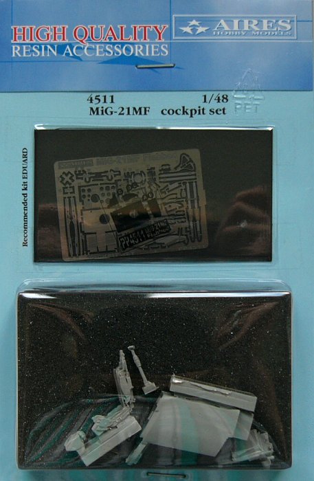 1/48 MiG-21MF cockpit set  (EDU)