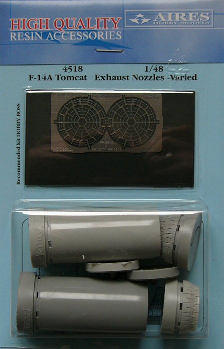 1/48 F-14A Tomcat exhaust nozzle - varied (HOBBYB)