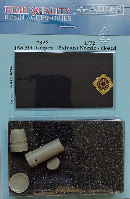 1/72 JAS-39C Gripen exhaust nozzle - closed (REV)