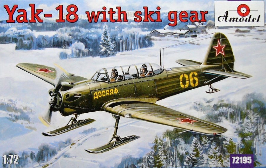 1/72 Yak-18 Ski