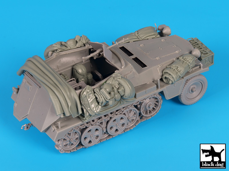 MODELIMEX Online Shop | 1/35 Sd.Kfz 250/3 Greif accessories set (DRAG ...