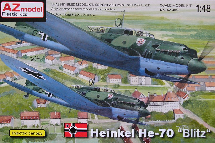 MODELIMEX Online Shop | 1/48 Heinkel He-70 Luftwaffe | your favourite ...