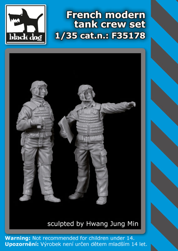 MODELIMEX Online Shop | 1/35 French modern tank crew set (2 fig ...