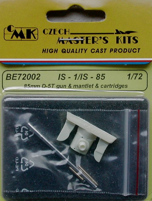 1/72 IS-1/IS-85 (barrel D-5T+cartridge UBR 365)