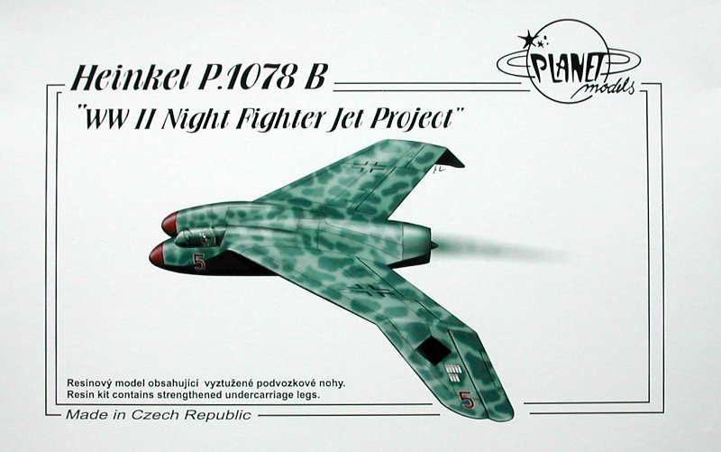 1/72 Heinkel P.1078B