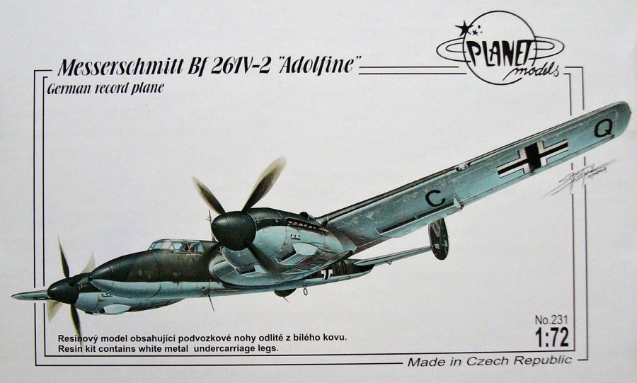 1/72 Bf 261V-2 'Adolfine' (German record plane)