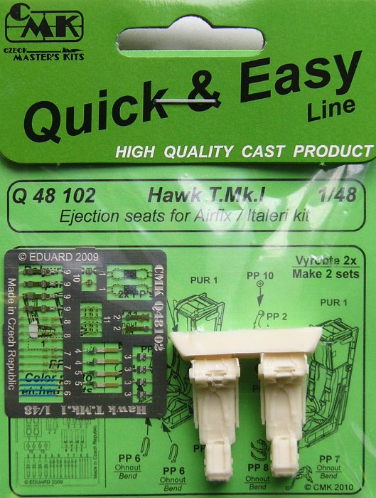 1/48 Hawk T.Mk.I Ejection seats  (AIRF/ITAL)