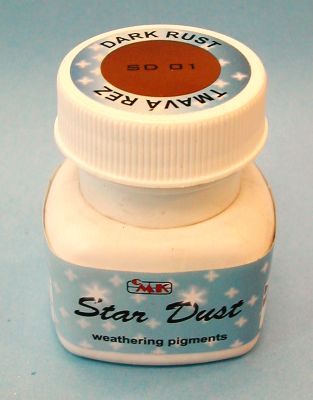 Star Dust - Dark Rust weathering pigments