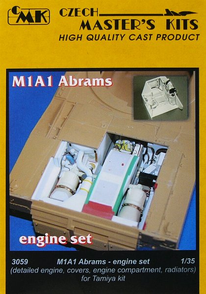 1/35 M1A1 Abrams Engine Set  (TAM)