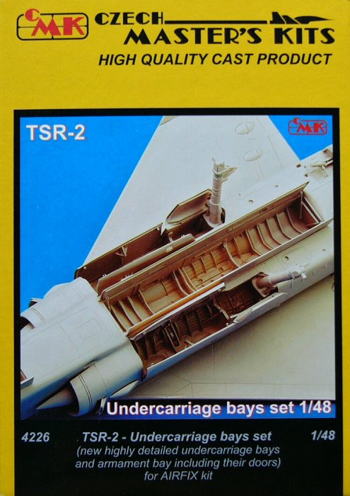 1/48 TSR-2  Undercarriage bay  (AIRFIX)