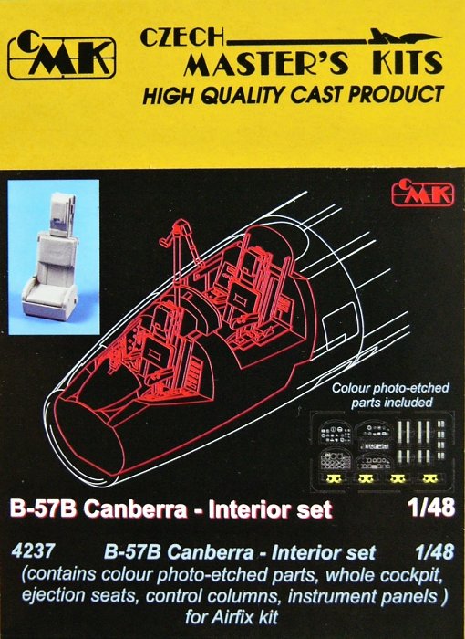 1/48 Martin B-57B Canberra Interior Set (AIRF)