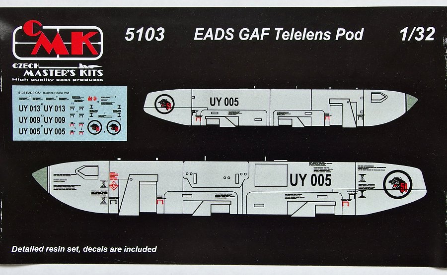 1/32 EADS GAF Telelens Pod (incl. decals)