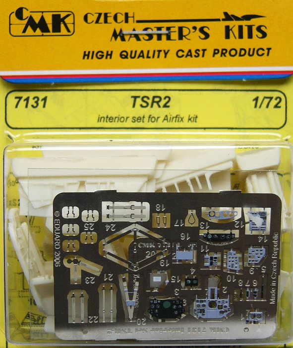 1/72 TSR 2  Interior Set  (AIRFIX)