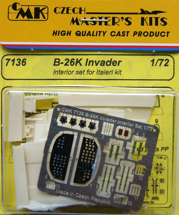 1/72 B-26K Invader Interior Set (ITAL)