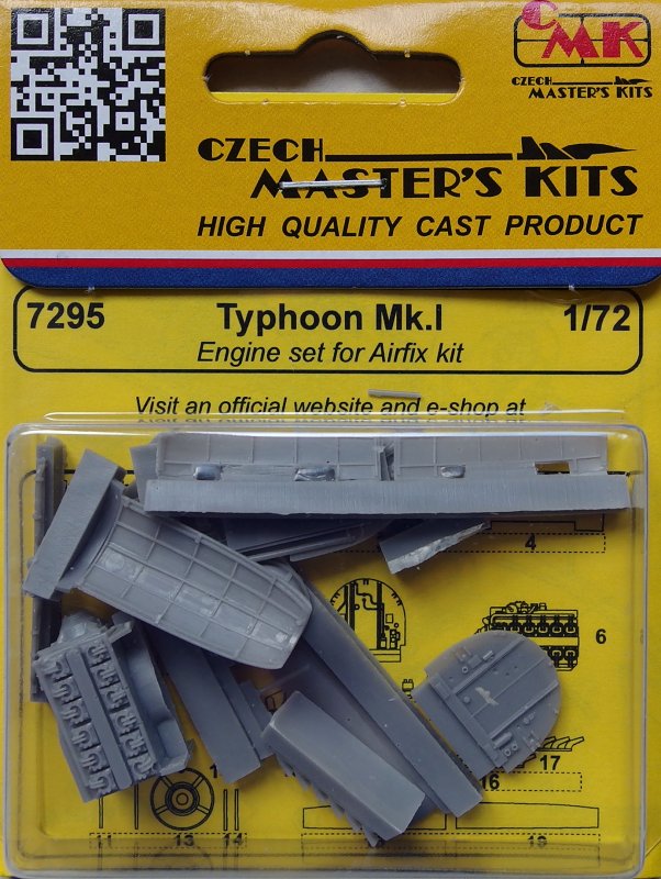 1/72 Typhoon Mk.I - Engine set (AIRFIX)
