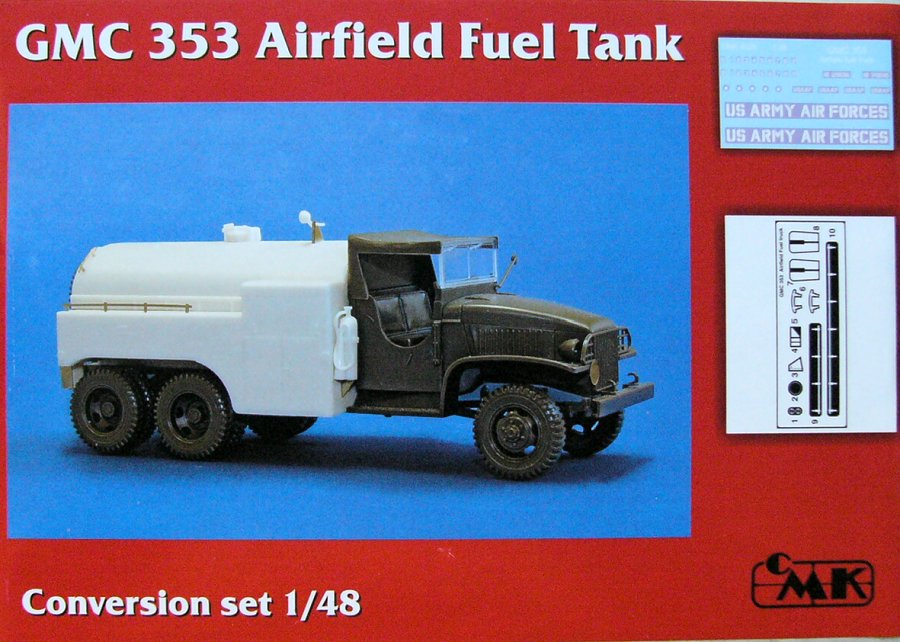 1/48 GMC 353 Airfield fuel tank - Conv.Set (TAM)