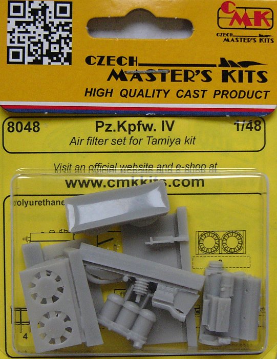 1/48 Pz.Kpfw.IV - Air filter set (TAM)