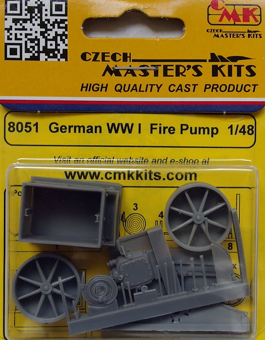 MODELIMEX Online Shop | 1/48 German WWI Fire Pump (resin kit) | your ...