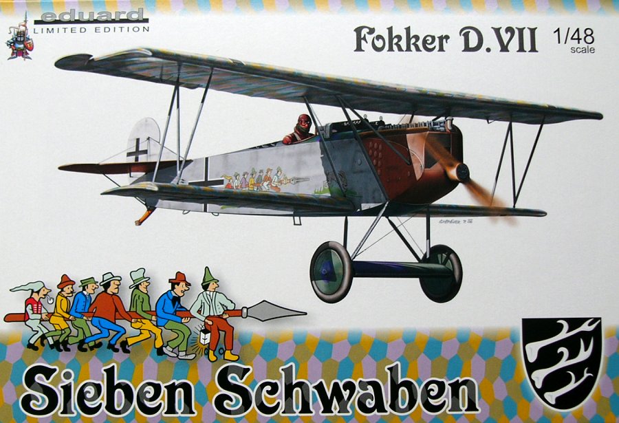 MODELIMEX Online Shop | 1/48 Fokker D. VII (O.A.W.) 'Sieben Schwaben ...