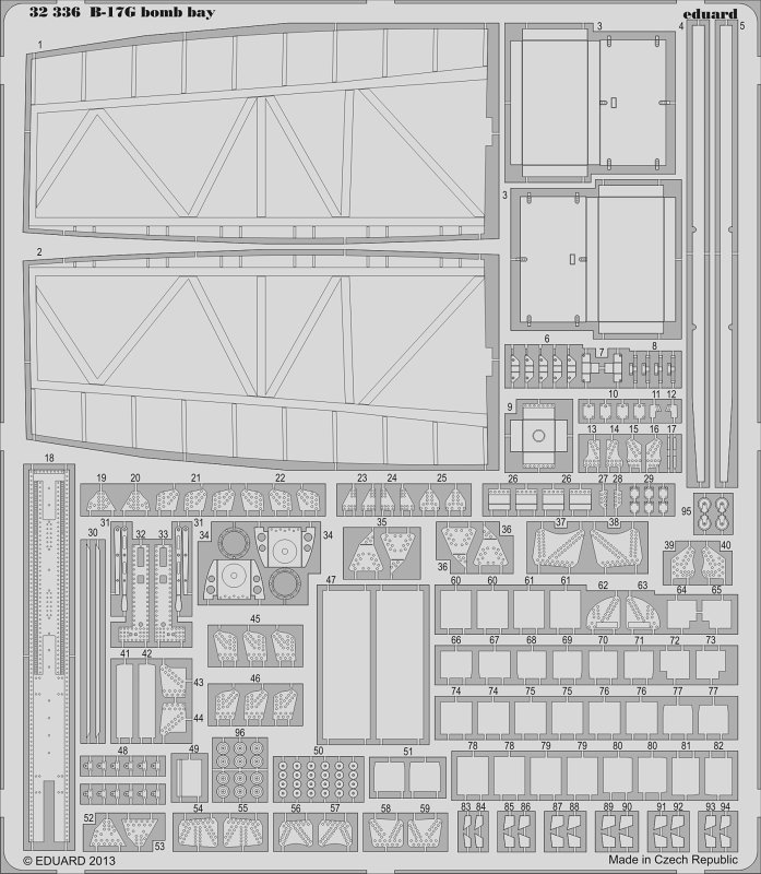 SET B-17G bomb bay (HKMOD)