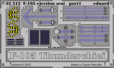 MODELIMEX Online Shop | SET F-105 ejection seat | your favourite model shop