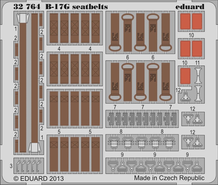 SET B-17G seatbelts (HKMOD)